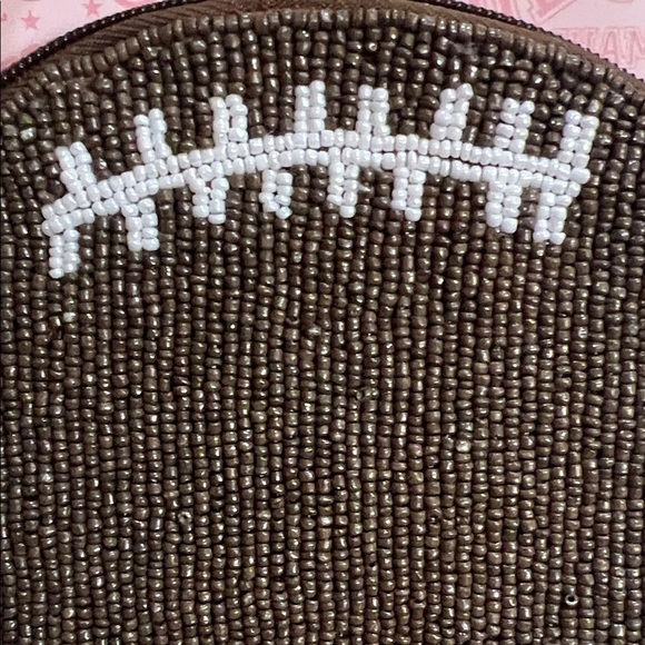 Wandering Moon | Beaded Football Wallet 🏈 - Picture 5 of 7